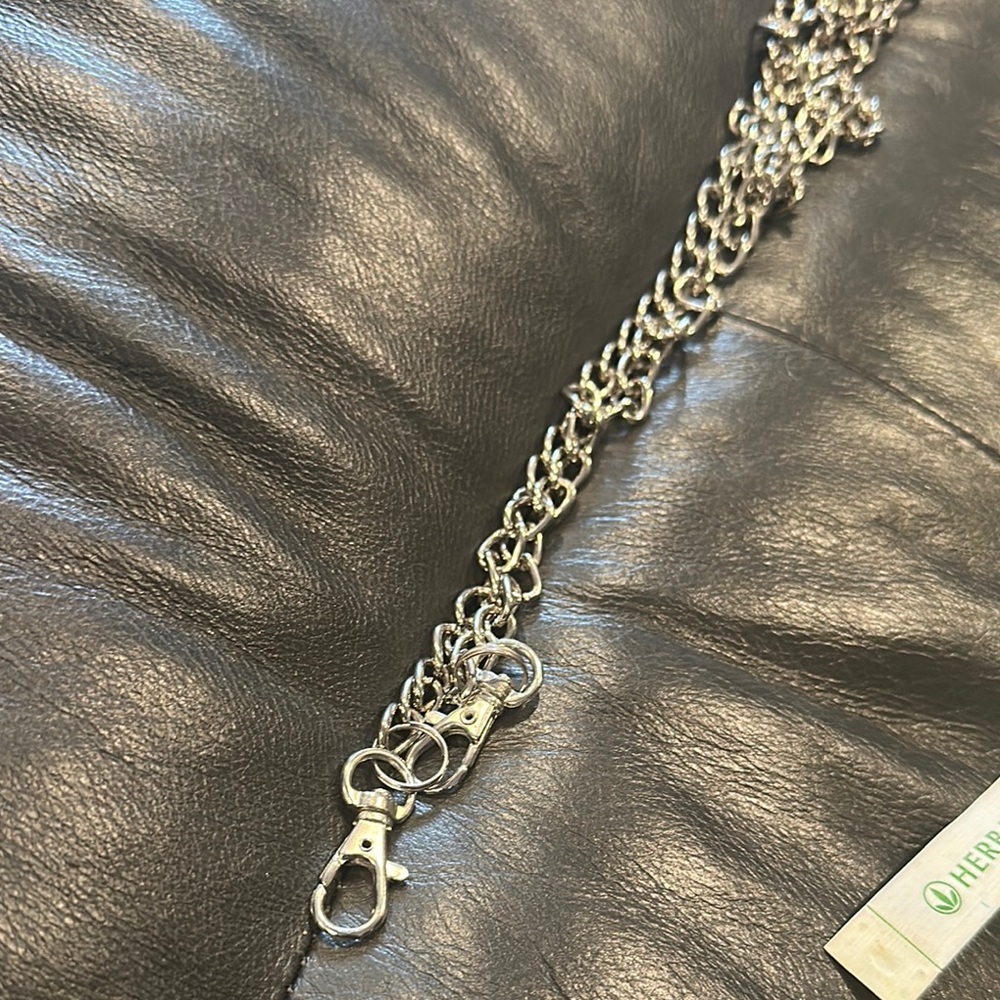 Silver Chain purse strap